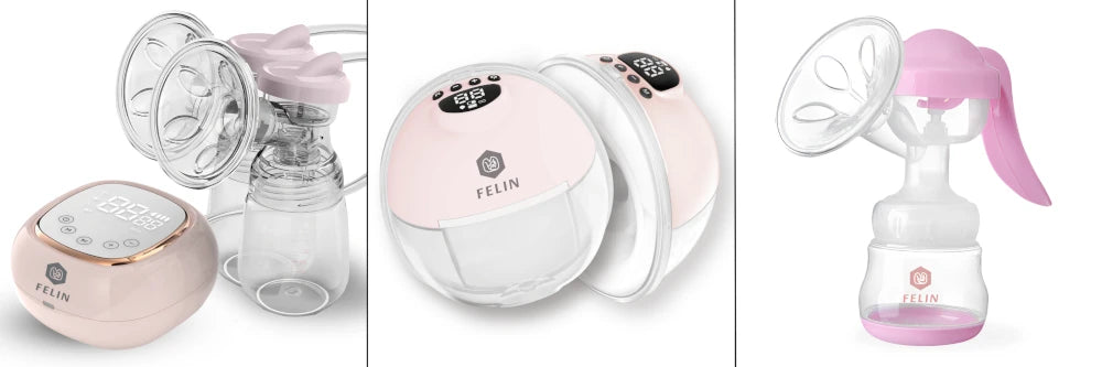 Felin handkolf - Felin dubbele elektrische borstkolf - Felin handsfree draadloze borstkolf