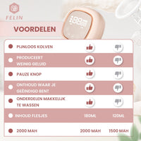 Thumbnail for Felin dubbele elektrische Borstkolf  vergelijken- felinstore.nl