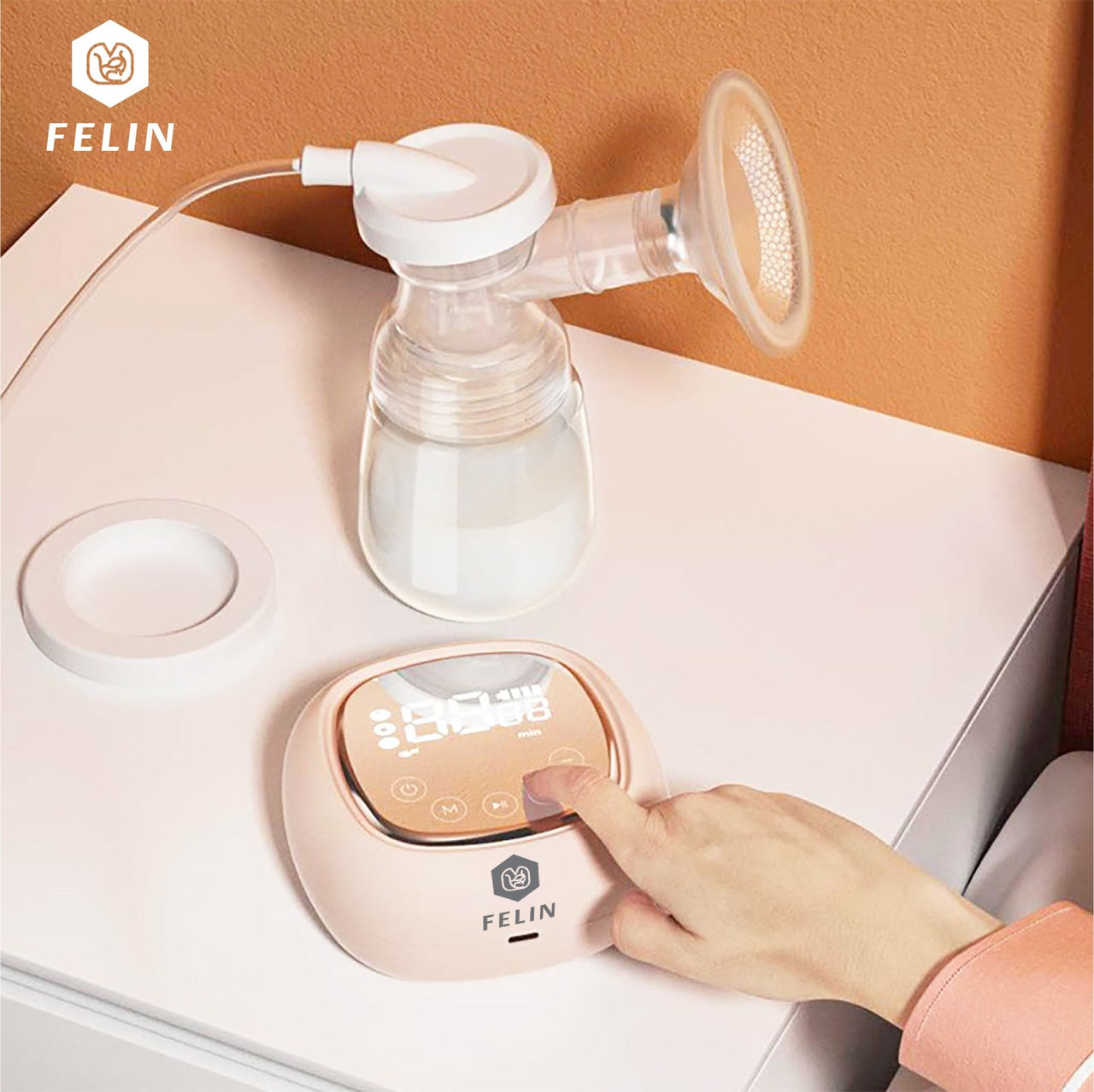 Felin dubbele elektrische Borstkolf sfeerafbeelding - felinstore.nl