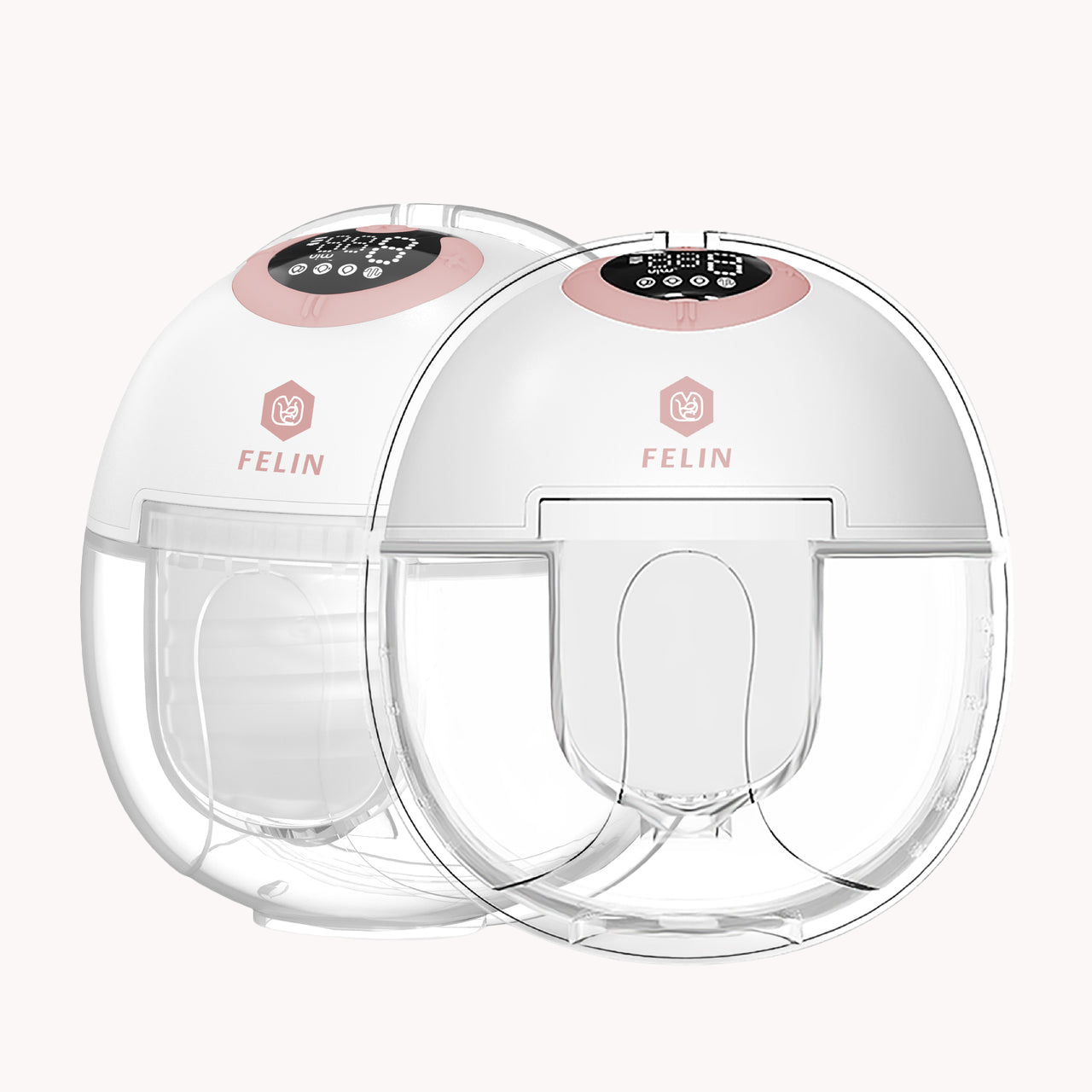 Felin handsfree draadloze borstkolf V2